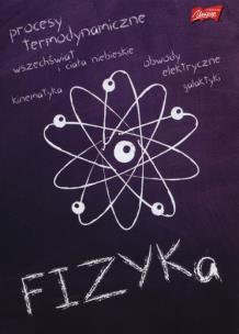 Opakowanie Zeszyt A5 Fizyka w kratkę 60 kartek 10 sztuk