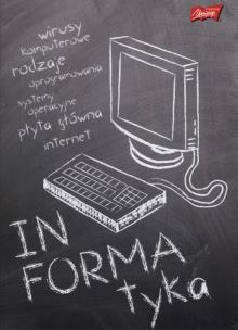 Opakowanie Zeszyt A5 Informatyka w kratkę 60 kartek 10 sztuk