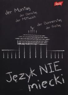 Opakowanie Zeszyt A5 Język niemiecki w kratkę 60 kartek 10 sztuk