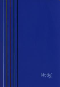 Opakowanie Zeszyt A5 Narcissus Arc w kratkę 80 kartek ciemnoniebieski