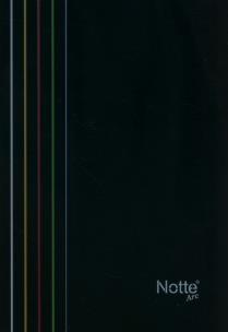 Opakowanie Zeszyt A5 Narcissus Arc w kratkę 80 kartek czarny