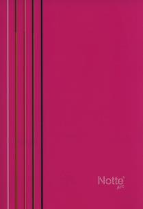 Opakowanie Zeszyt A5 Narcissus Arc w kratkę 80 kartek różowy