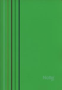 Opakowanie Zeszyt A5 Narcissus Arc w kratkę 80 kartek zielony