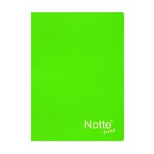 Opakowanie Zeszyt A5 Narcissus Trend w kratkę 60 kartek limonka