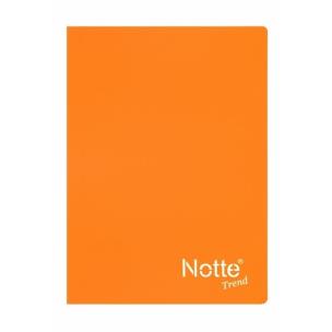 Opakowanie Zeszyt A5 Narcissus Trend w kratkę 60 kartek pomarańczowy
