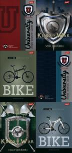 Opakowanie Zeszyt A5 w kratkę 80 kartek 10 sztuk mix