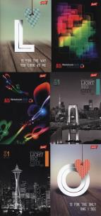 Opakowanie Zeszyt A5 w linie 96 kartek 10 sztuk mix