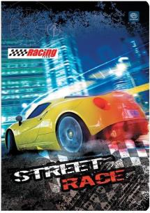 Opakowanie Zeszyt A5/16K kolorowa linia UV Boys (20szt)