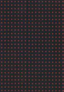 Opakowanie Zeszyt B5 Paper-oh Quadro gładki 56 kartek Black on Red