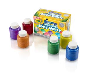 Opakowanie Zmywalne metaliczne farby 6 kolorów CRAYOLA
