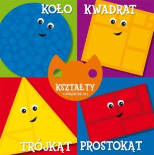 Okładka książki 4 w Jednym. Kształty