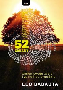 Okładka książki 52 zmiany. Zmień swoje życie tydzień po tygodniu