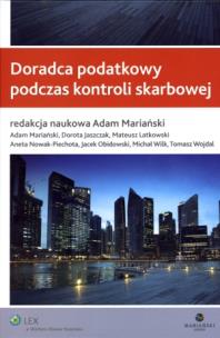 Okładka książki Doradca podatkowy podczas kontroli skarbowej