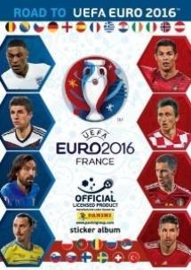 Okładka książki Album do wklejania Road to UEFA Euro 2016