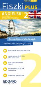 Okładka książki Angielski Fiszki PLUS dla średnio zawansowanych 2
