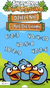 Okładka książki Angry Birds Playground Dzielenie z Niebieskimi