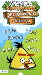 Okładka książki Angry Birds Playground Odejmowanie z Chuckiem