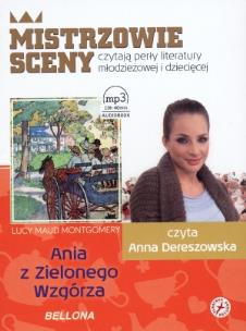 Okładka książki Ania z Zielonego Wzgórza.Audiobook