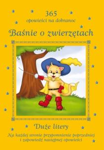 Okładka książki Baśnie o zwierzętach. 365 opowieści na dobranoc
