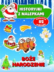 Okładka książki Boże Narodzenie. Historyjki z nalepkami