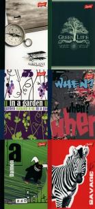 Opakowanie Brulion A5 w linie 96 kartek 10 sztuk mix