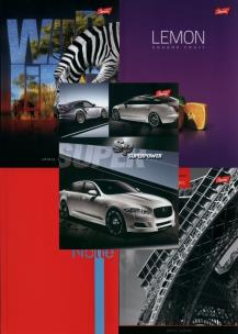 Opakowanie Brulion A5 w linie 96 kartek 5 sztuk mix