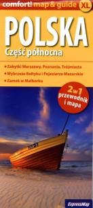 Okładka książki Comfort!map&guide Polska. Część północna 2w1