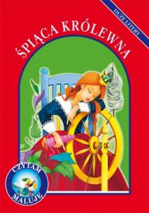 Okładka książki Czytam, maluję. Duże litery - Śpiąca Królewna