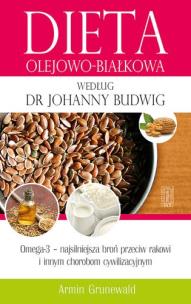 Okładka książki Dieta olejowo-białkowa według dr Johanny Budwig