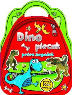 Okładka książki Dino plecak pełen zagadek
