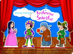 Okładka książki Domowy teatrzyk. Królewna Śnieżka FK