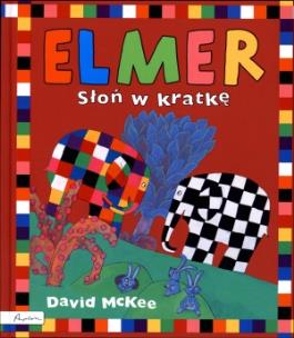 Okładka książki Elmer słoń w kratkę