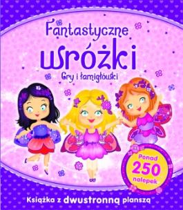 Okładka książki Fantastyczne wróżki. Gry i łamigłówki