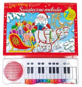 Okładka książki Graj i śpiewaj. Świąteczne Melodie - Pianinko