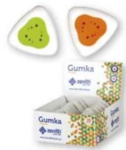 Opakowanie Gumka trójkątna (20szt) dsp ZENITH