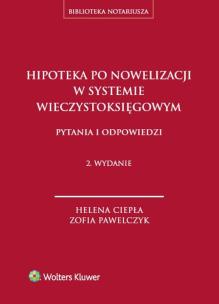 Okładka książki Hipoteka po nowelizacji w systemie wieczystoksięgowym