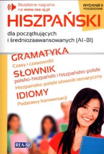 Okładka książki Hiszpański dla początkujących i średniozaawansow..