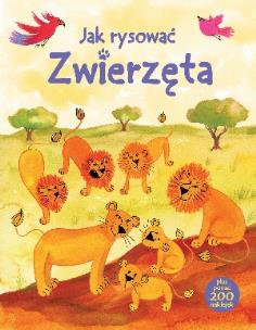 Okładka książki Jak rysować. Zwierzęta