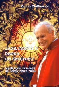 Okładka książki Jana Pawła II droga do świętości