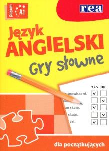 Okładka książki Język angielski - gry słowne (poziom A1) REA