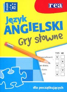 Okładka książki Język angielski - gry słowne (poziom A2) REA