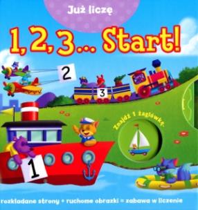 Okładka książki Już liczę. 1,2,3... Start