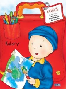Okładka książki Kajtuś Kolory ćwiczenia z naklejkami