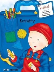 Okładka książki Kajtuś. Kształty. Ćwiczenia z naklejkami