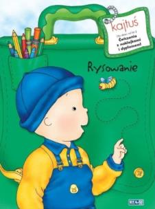 Okładka książki Kajtuś. Rysowanie z naklejkami