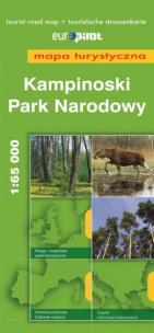 Okładka książki Kampinoski Park Narodowy mapa turystyczna 1:65 000