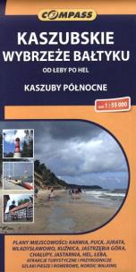 Opakowanie Kaszubskie Wybrzeże Bałtyku mapa turystyczna 1:55 000