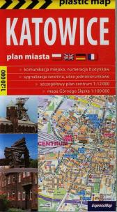 Opakowanie Katowice plan miasta 1:20 000