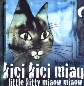 Okładka książki Kici, kici, miau. Little kitty miaow, miaow