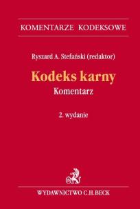 Okładka książki Kodeks karny. Komentarz